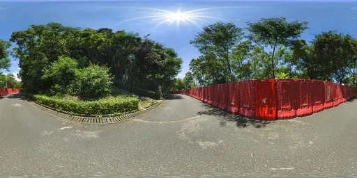 Sunny road