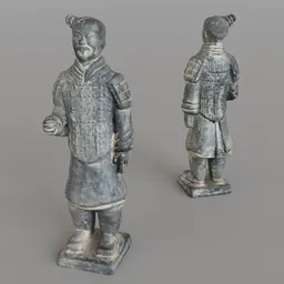 Warrior statue sculpture