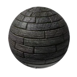 Wall Brick Dark Grey