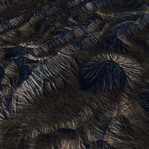 Large Terrain Sci-fi Tilable