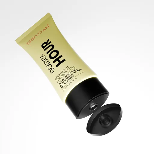 Cosmetics  tube white bg setup