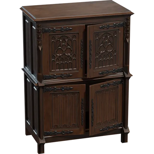 Gothic Cabinet 01