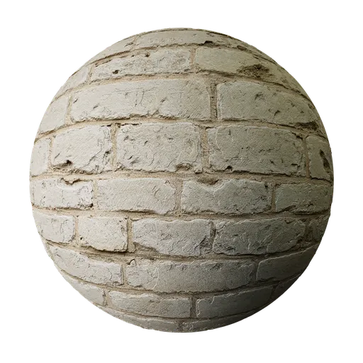 High-quality PBR texture of a textured white sandstone suitable for 3D modeling and rendering in Blender and other 3D applications.