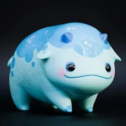 Hippo Creature (Rigged)