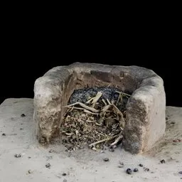 Mud clay stove