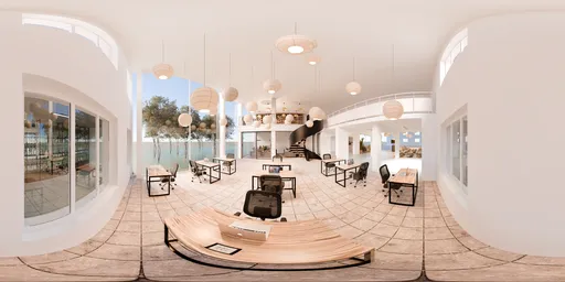 Office interior HDRi
