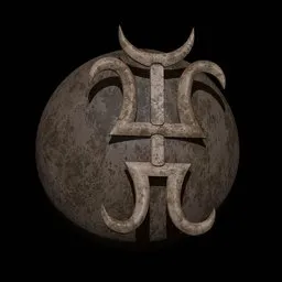 Rokviz Ancient ornament symbol brush