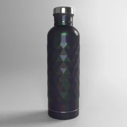 Thermal Bottle Diamond Patterned