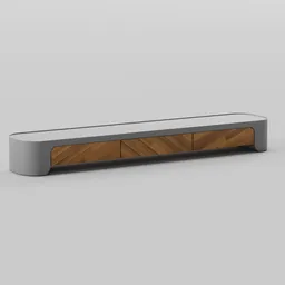 Minimalistic TV cabinet