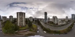 City Buildings Urban Cloudy