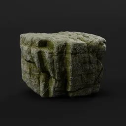 Flat Stone Boulder Rock