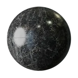 Marble tiles -  dark gray