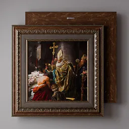 Picture Frame Ornate Wooden