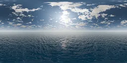 Daytime Sky with Clouds