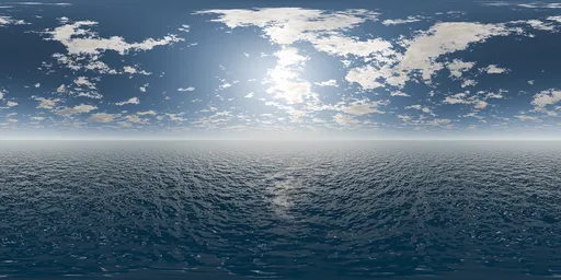 Daytime Sky with Clouds