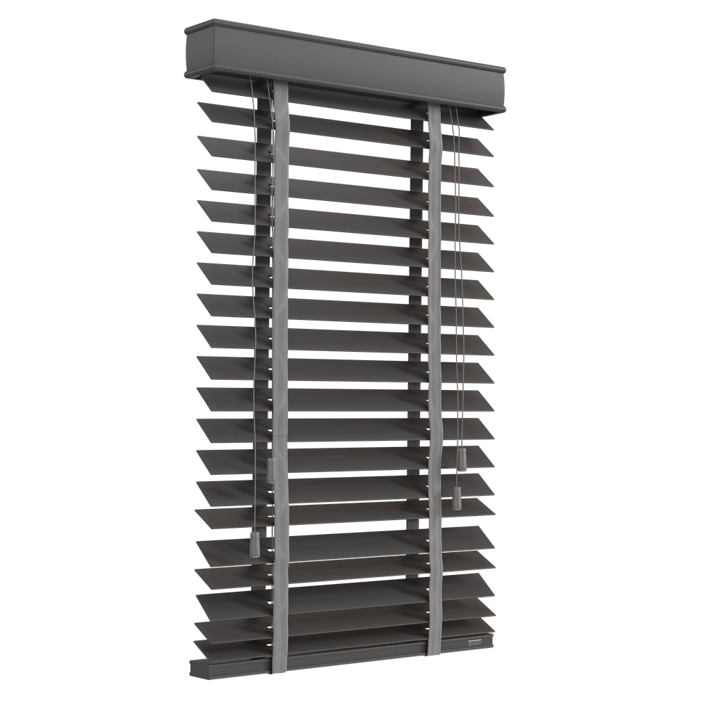 Wooden Blinds B Curtains models BlenderKit