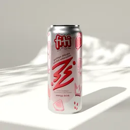 Fiti Energy Drink Can 3D Model