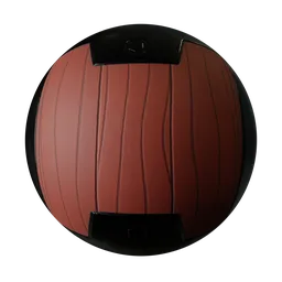 Rustic Wooden Shield Material