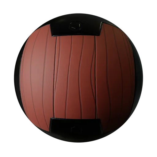Rustic Wooden Shield Material