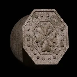 Rokviz Ancient ornament symbol brush