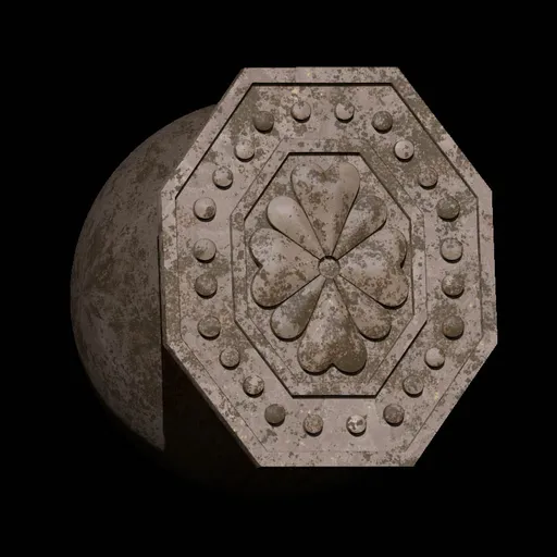 Rokviz Ancient ornament symbol brush