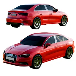 Car Audi A3 Sedan Luxury