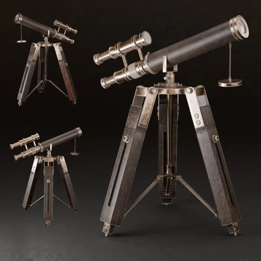 SJ-telescope brown leather