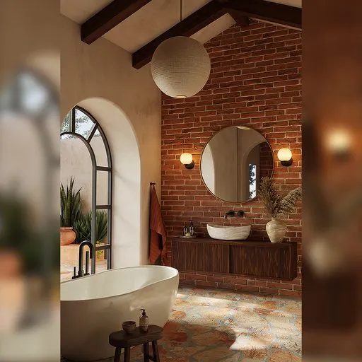 Rustic Bathroom