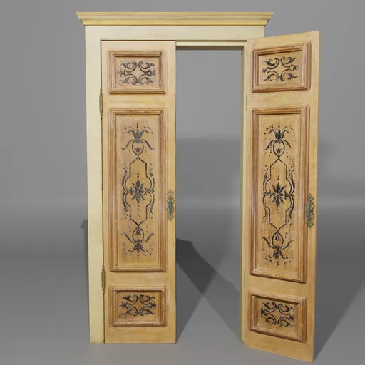 Baroque Portal Door alternate handle