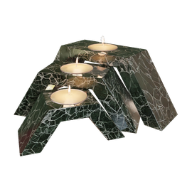 "Stunning Blender 3D model of a marble table chandelier in an ancient Roman style, inspired by Haddon Sundblom. The highly detailed and dramatic candlelight of the Zaha Hadid Octane render creates an atmosphere of sophistication and elegance. Perfect for stylish environments in need of a unique and eye-catching centerpiece."
