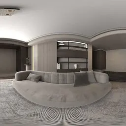 Living room warm light