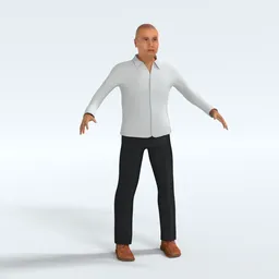 Tanaka Character Rigged