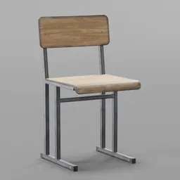 Grunge School chair