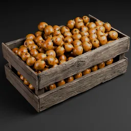 MK-Wooden Veggie & Fruit Crate-035