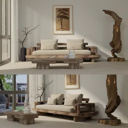 Minimalist Living Space