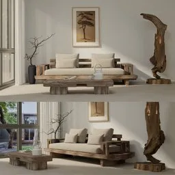 Minimalist Living Space