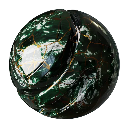 Kintsugi Verde Alpi Marble