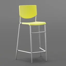 Basic Plastic barstool