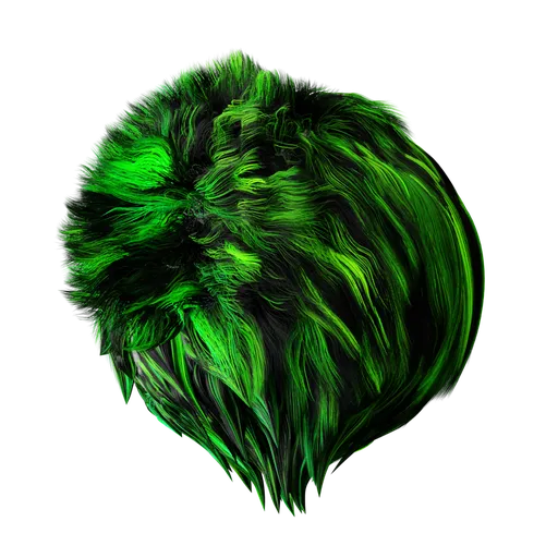 Green Monster Fur