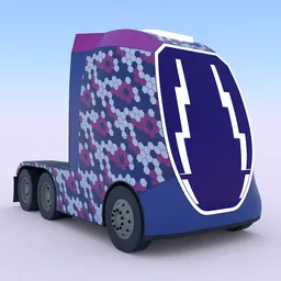 Future semitruck PBR