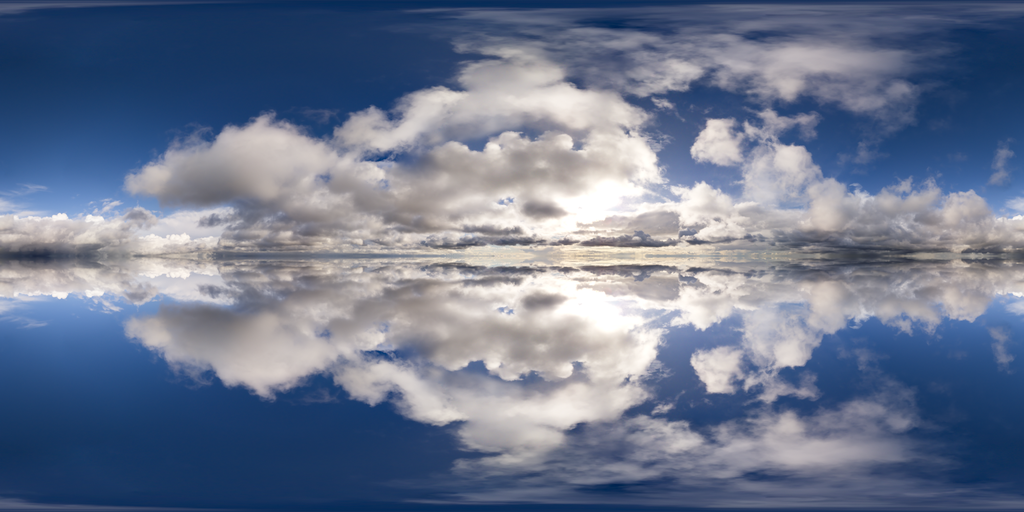Infinite Real Sky - Cloudy Evening | Nature HDRis | BlenderKit