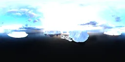 Sunset at Antarctica