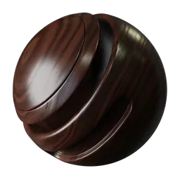 High-quality procedural wood texture for PBR shading in Blender 3D, ideal for realistic rendering.