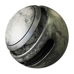 Metal Scratched White