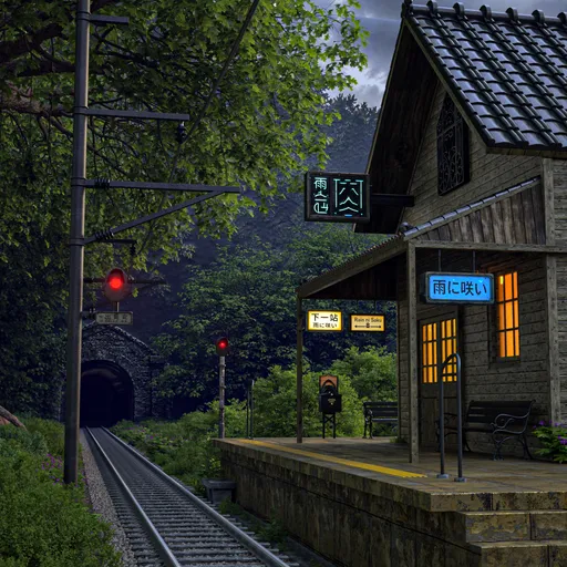 Rainy Mountain Railway Station