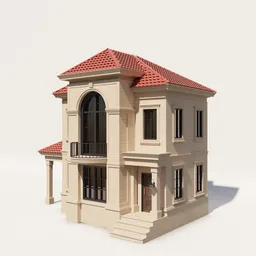 Classic villa exterior