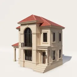 Classic villa exterior