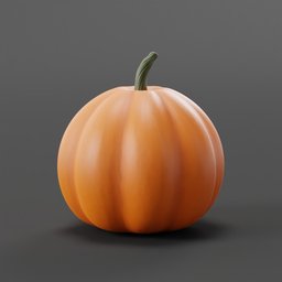 Pumpkin Fruit For Halloween Decoration