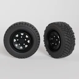 Off-road vehicle tires