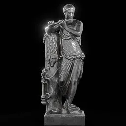 statue of Steel Mercury